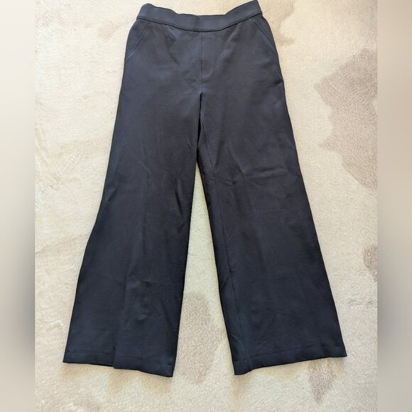 Spanx SPANXsupersmooth™ PerfectFit Ponte Wide Leg Pant Large Navy Blue NWOT - Picture 10 of 10